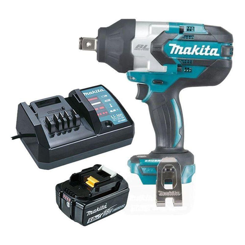Chave De Impacto Bateria 1050Nm Dtw1001 3/4 2 Bat 5Ah