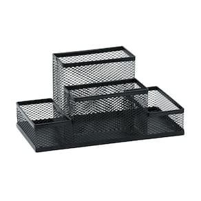 Organizador de Mesa Porta Lápis e Caneta Aramado - BRW
