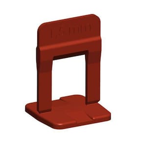Espacador Nivelador Slim 1,5 Mm Vermelho 50 pç Cortag 61535