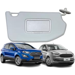 Quebra Sol Com Espelho Ecosport 13-20 Ka 16-21 Lado Direito