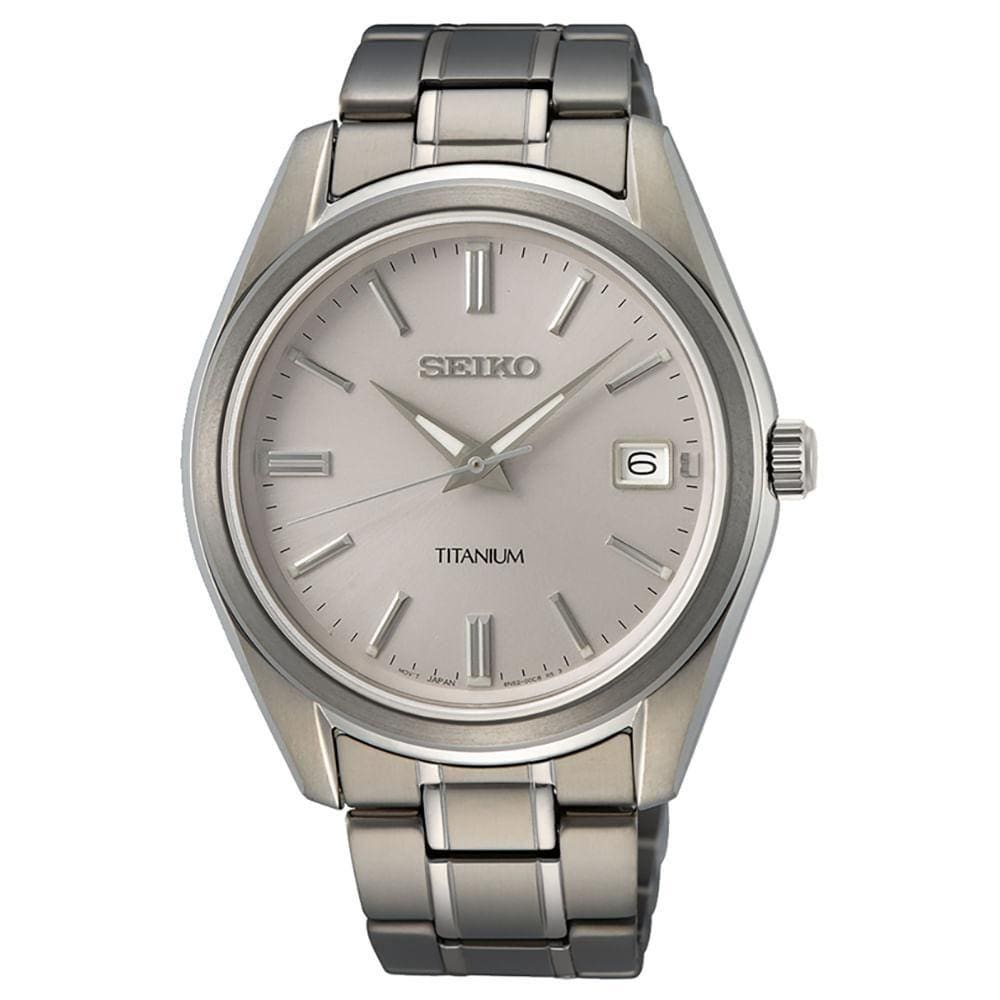 Relógio De Pulso Quartz Masculino Titanium Com Pulseira