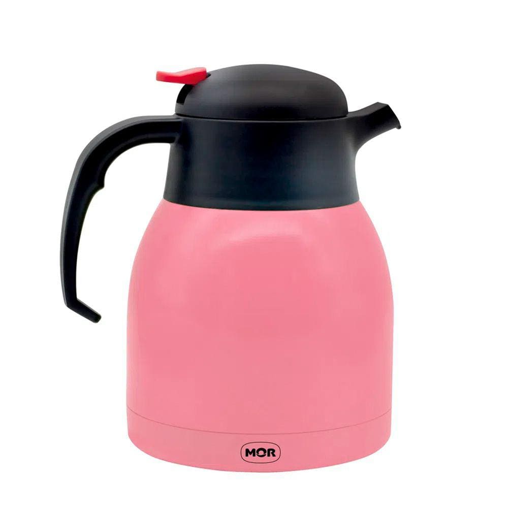 Bule INOX com Gatilho TRENDY 1,2 Litros Pêssego 25105252