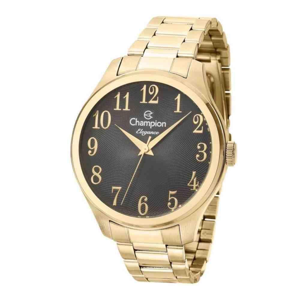 Relógio Feminino Dourado Champion Cn27518K