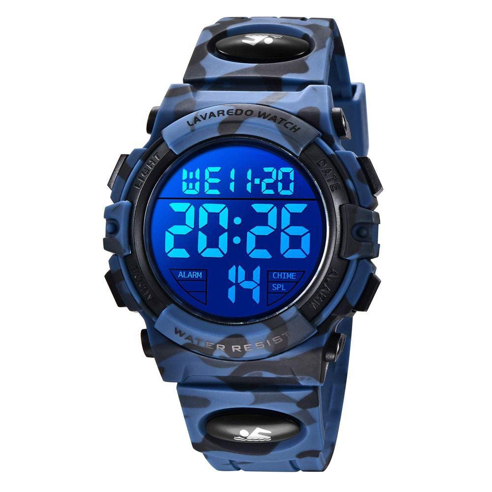 Relógio Senors Kid`s Boy Digital Sport Chronograph 50mm Waterpr