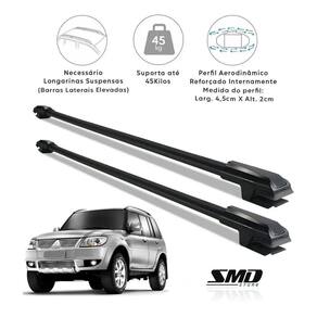 Rack Travessa Teto Mitisubishi Pajero Tr4 2010 A 2016 Preto