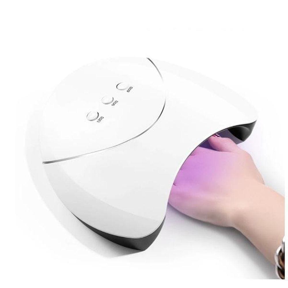 Cabine Uv/Led Para Secagem De Unhas Z3 Branca 2 Em 1