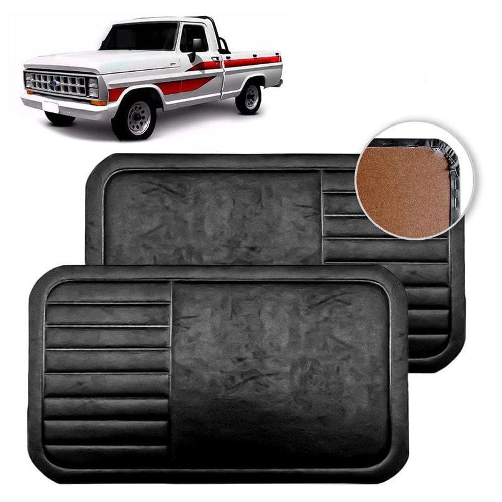 Forro De Porta Dianteira F1000/ F4000 Vinil Preto