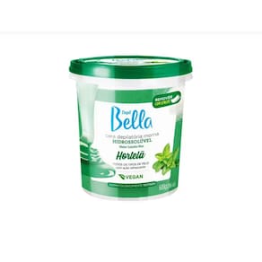Cera Depil Bella Hidrossolúvel Hortelã 600g