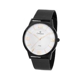 Relógio Champion Feminino S-Line Cn21005M Preto Fundo Branco