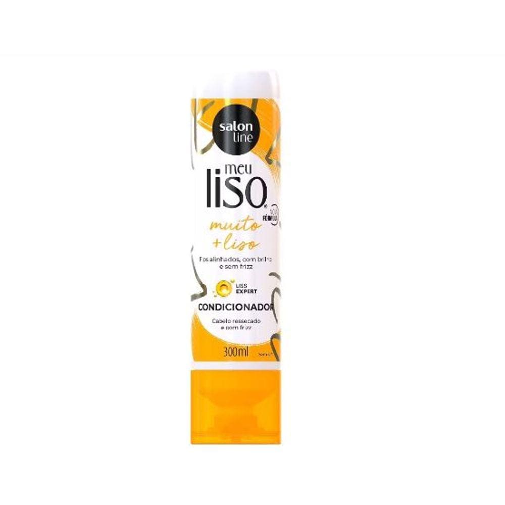SalonLine Condicionador Meu Liso Muito+Liso - 300ml