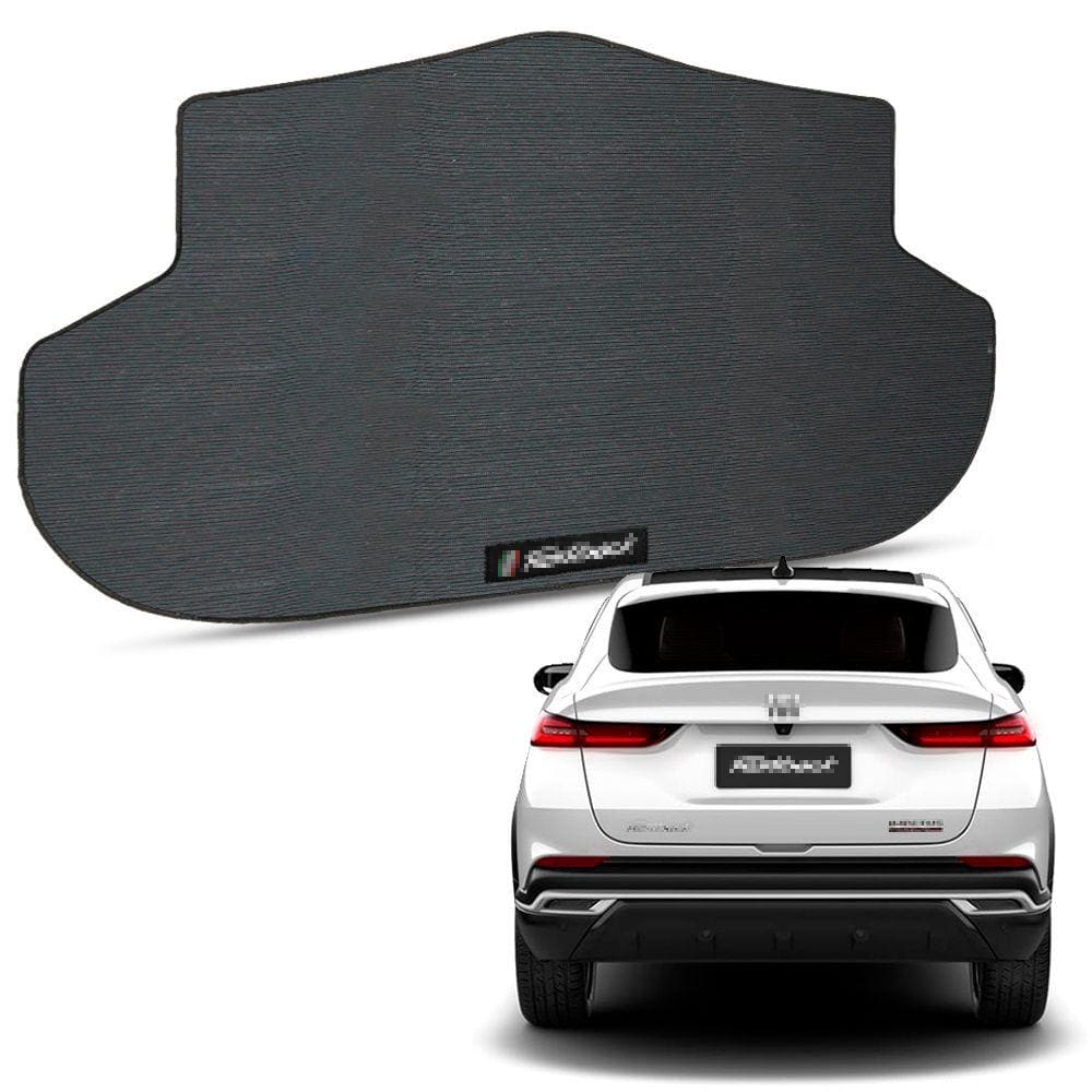 Tapete Porta Malas para Fastback 2022 2023 2024 Borracha Automotivo com Bordado