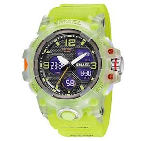 Relógio SMAEL Digital para homens 8008 Waterproof LED Alarm