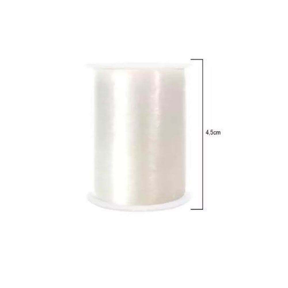Linha Metalizada Lurex 50m - Incolor - Artesanato, Costura