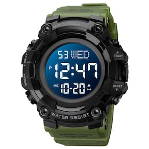 Relógio MASTOP Men Digital Chrono 50m resistente à água verde
