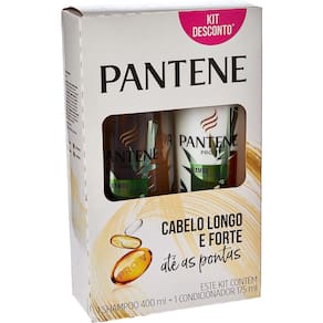 Kit Pantene Bambu Shampoo 400mL + Condicionador 175mL
