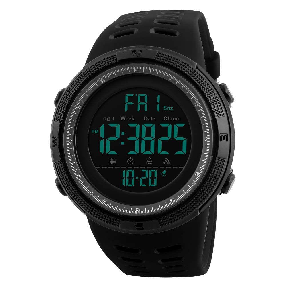 Relógio esportivo JOYSAE Digital Waterproof Cronômetro Alarme