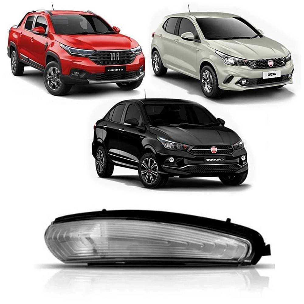 Pisca Seta Retrovisor Argo Cronos Nova Strada Direita