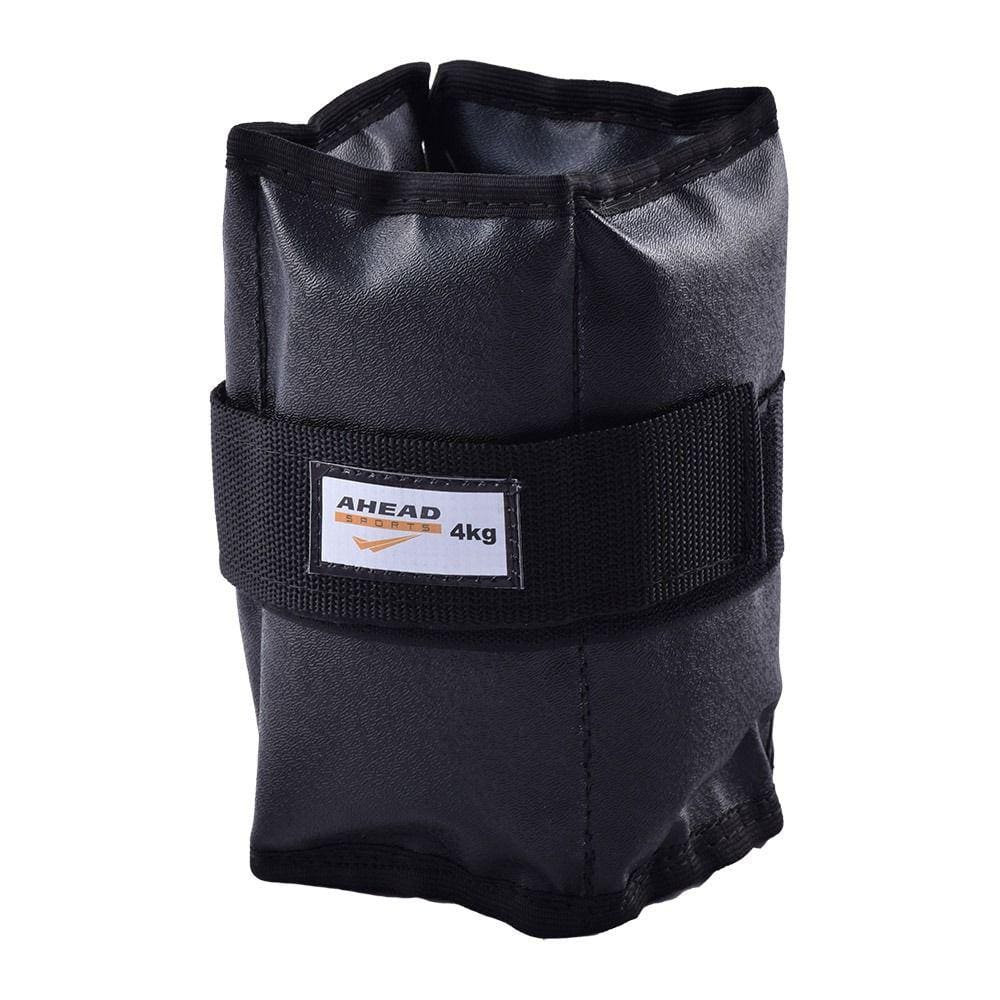 Par de Caneleiras de Peso (Tornozeleiras) Pretas - 4 Kg