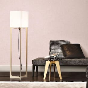 Papel De Parede Têxtil Rosa Vip1056 - 10m X 0.53m