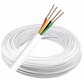 Fio Cabo Alarme 4 Vias 0,50Mm Interfone 200M 4X50 4L5