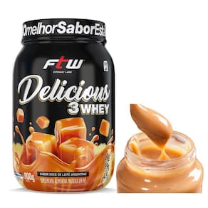 Whey Ftw Delicious Isolado 3W Doce De Leite Argentino