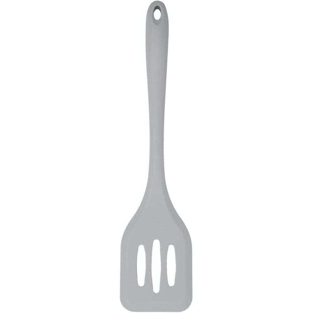 Espátula Vazada Silicone Grey Mimo