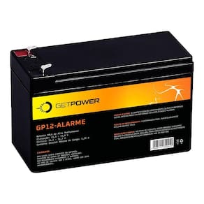 Bateria Getpower Gp12-alarme 12v 4.5ah Resina Abs