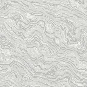 Papel De Parede Vip Pedra Cinza E Prata - 10m X 0.53m