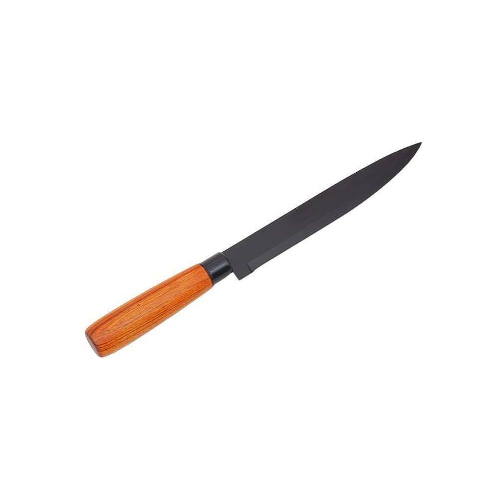 Faca Santoku Grafite Inox e Acácia 7 cm - Mimo Style