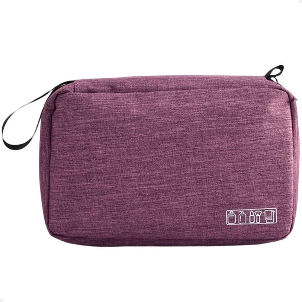 Necessaire com Gancho Cabide Pendurar Lorben Masculina Feminina Divisórias Organizadora Mala Viagem