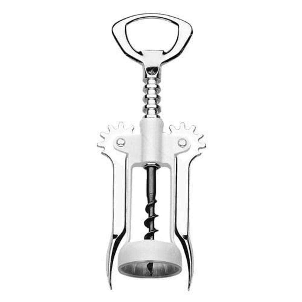 Saca-rolhas Ghidini Econômico Branco - Aço Inox - Prático