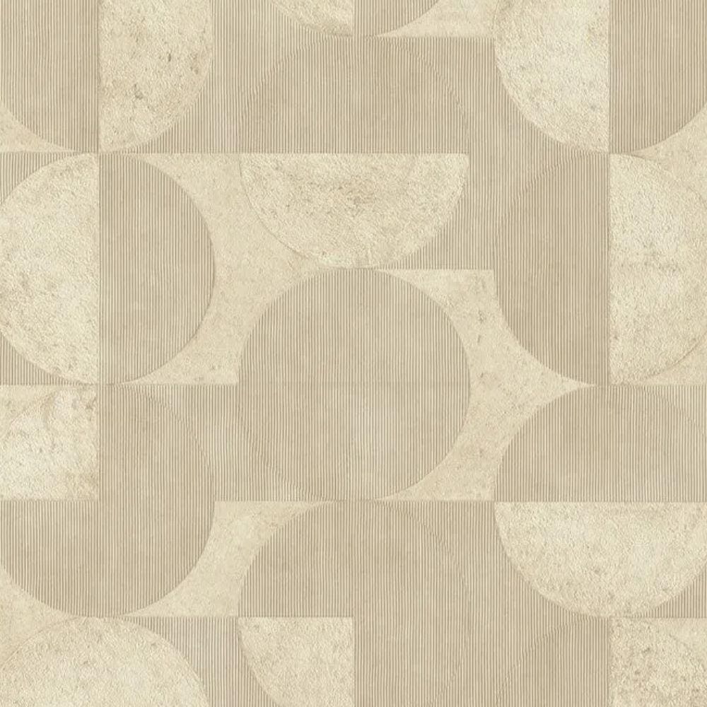 Papel De Parede Concrete Geométrico Cinza - 10m X 0.53m