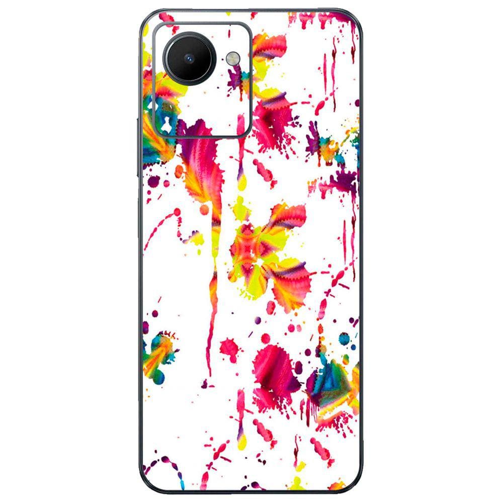 Capa Adesivo Skin205 Verso Para Realme C30s (2022)