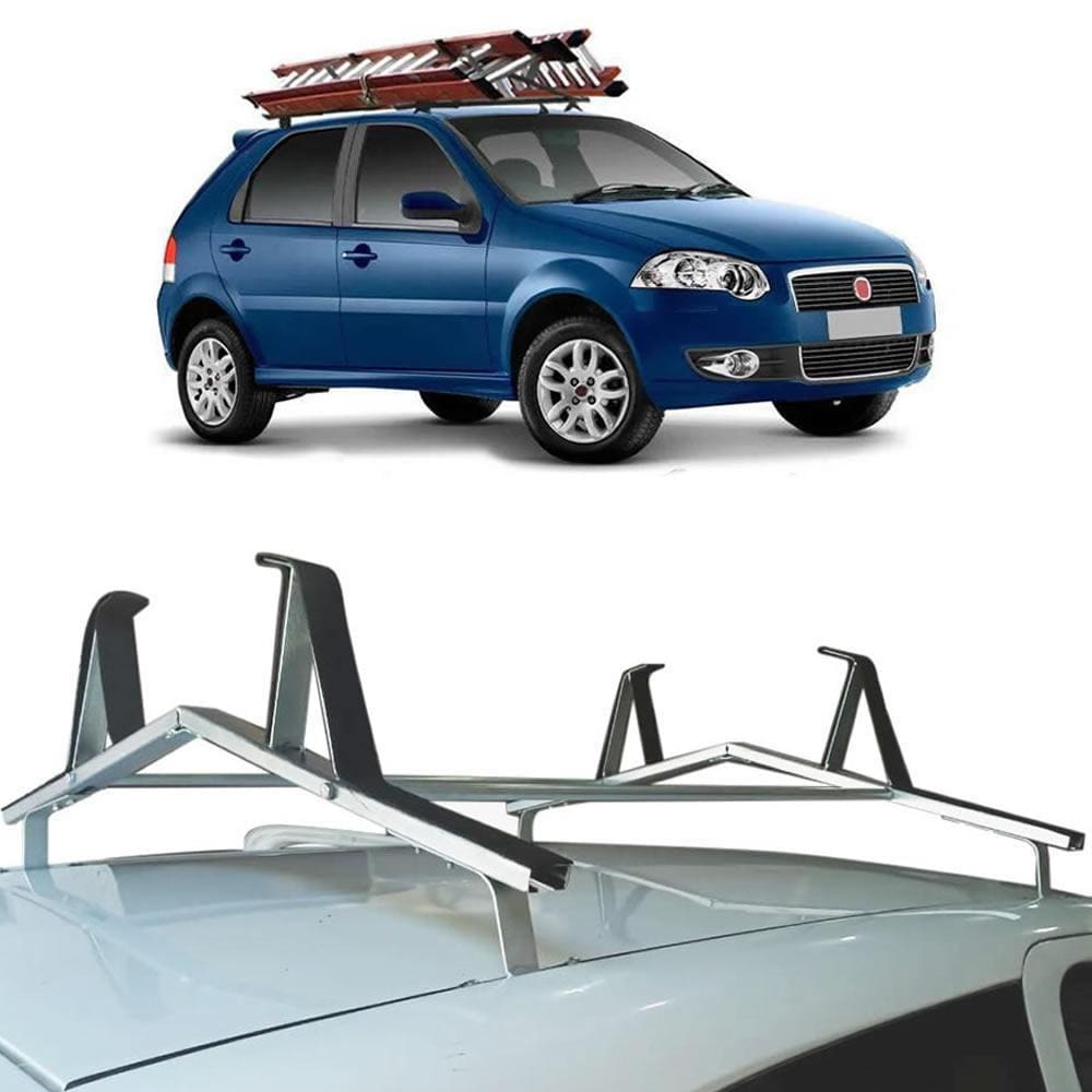 Rack Teto Suporte Porta Escadas Fiat Palio 2 Ptas 1996 A