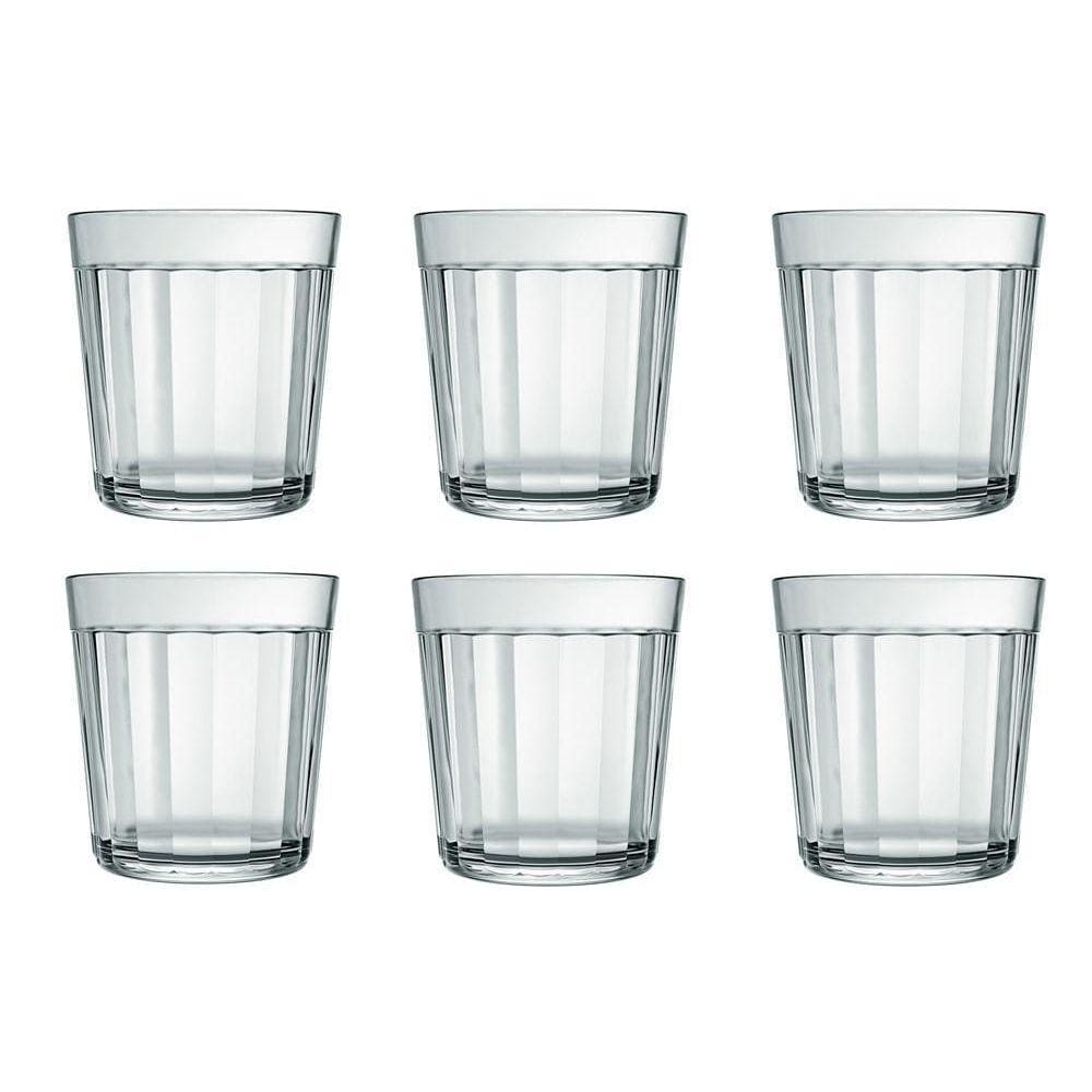Jogo 6 Copos Rocks 2510 Americano 300 Ml - Nadir Figueiredo