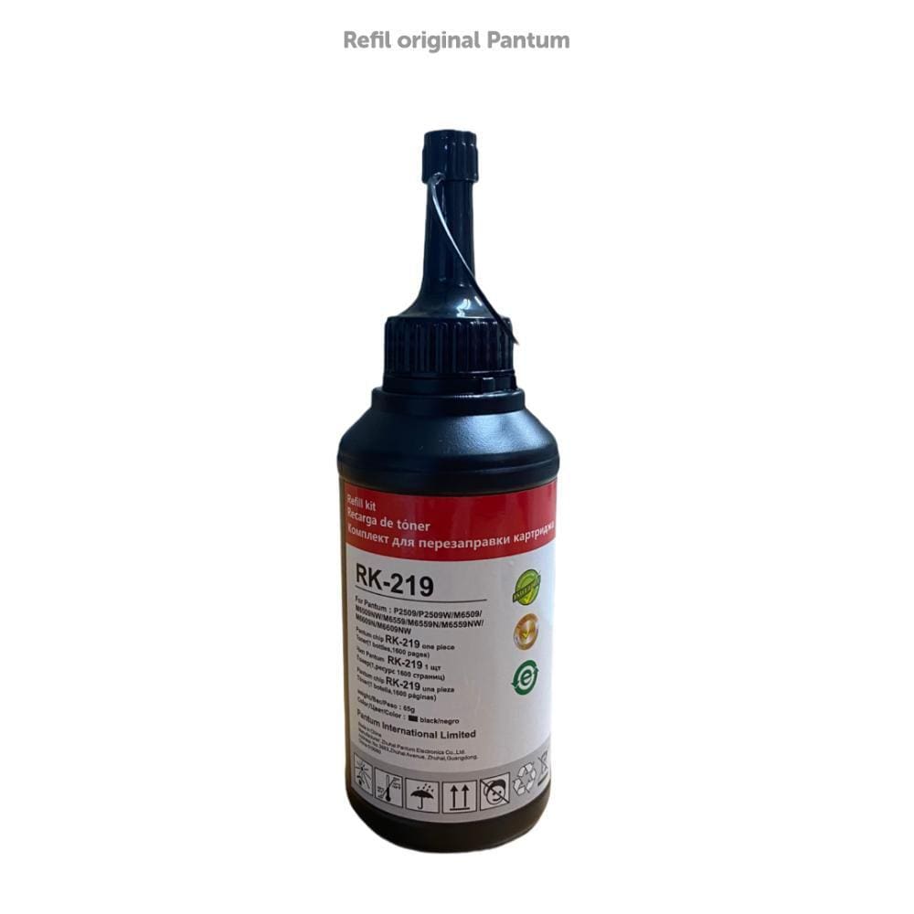 Refil de toner RK-219 para Pantum P2509W e M6559NW