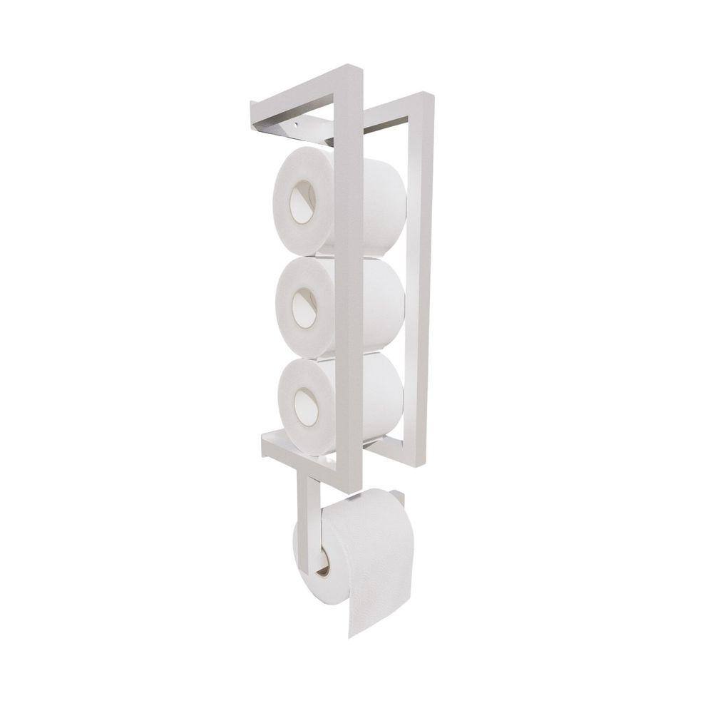 Suporte Porta Papel Higiênico Parede Papeleira Industrial