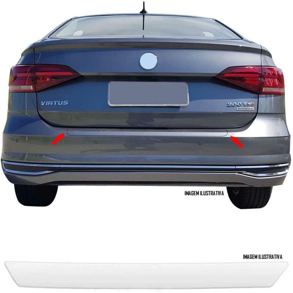 Protetor de Porta Malas Incolor Volkswagen Virtus Adesivo