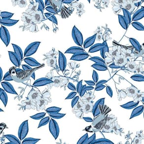 Papel Parede Vinílico Contemporâneo Romântico 4116 Tam: 10