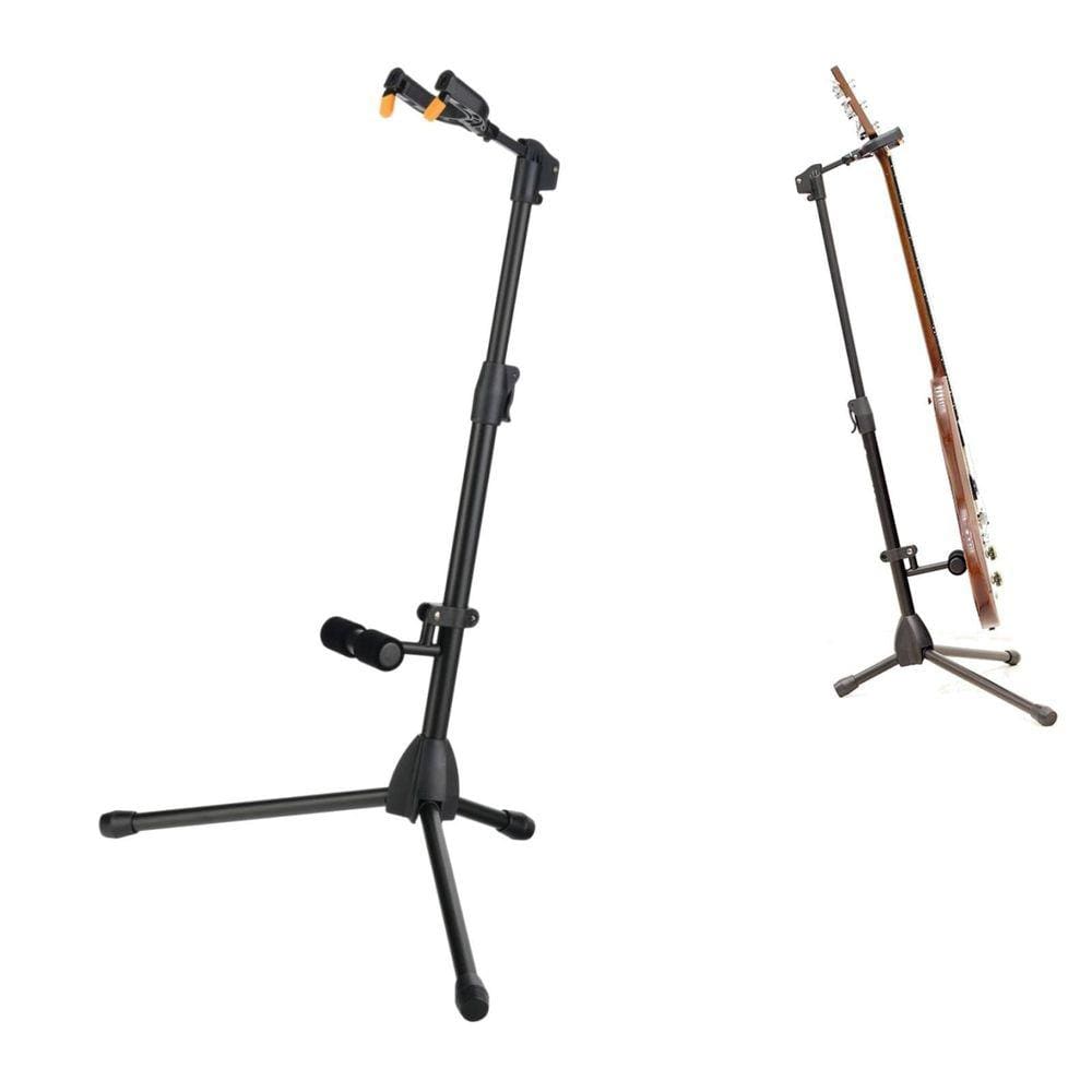 Estante Suporte Cordas Com Auto Trava Guitarra Baixo Violão