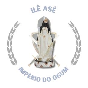 Imagem Resina Orixà Iemanjà Africano Marfim 25Cm