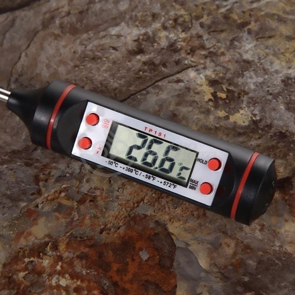 Termômetro Culinário Alimentos E Líquidos -50ºc A +300ºc