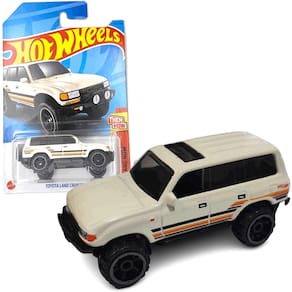 Miniatura Carrinho Hot Wheels Toyota Land Cruiser 80 HKJ41