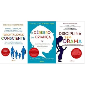 Kit 3 Livros Daniel Siegel Parentalidade Consciente + O