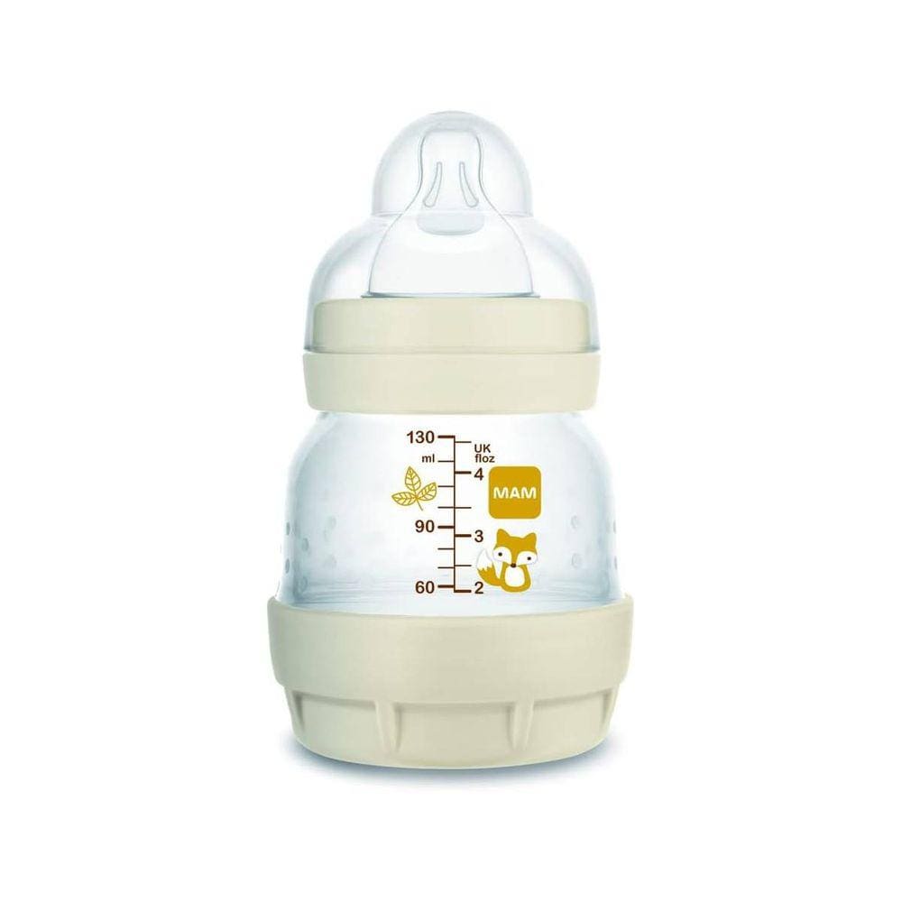 Mamadeira 130ml Easy Start Bico 0m+ Neutro – MAM