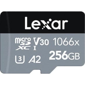 Cartão de Memória Lexar Micro SD 256GB 1066x UHS-I 160MB/s