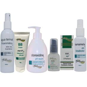 Kit Home Care Microagulhamento Facial Fator Cresc. Bioexotic