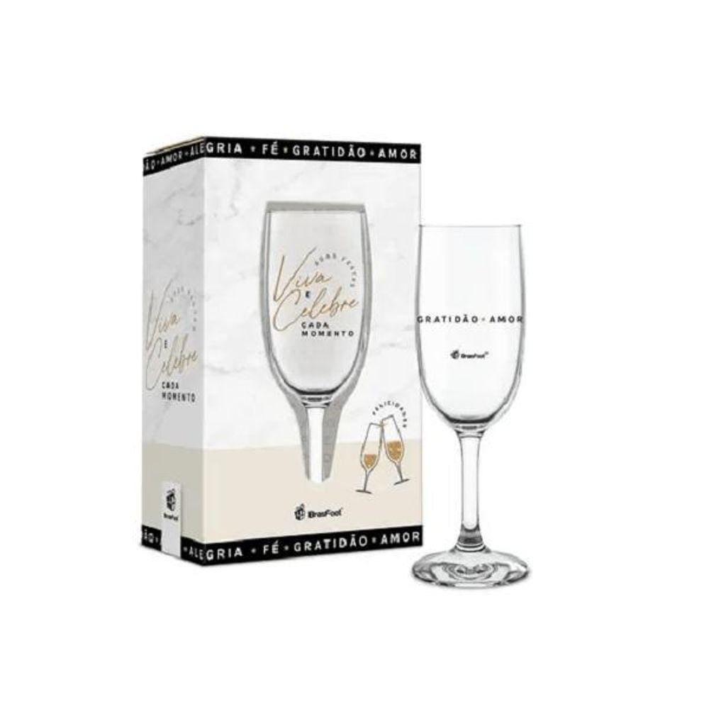 Taça Champanhe Gallant Viva E Celebre 180Ml