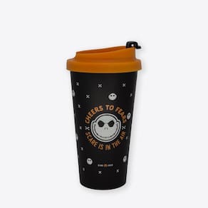 Copo Viagem Jack Skellington - Mundo De Jack 500ml