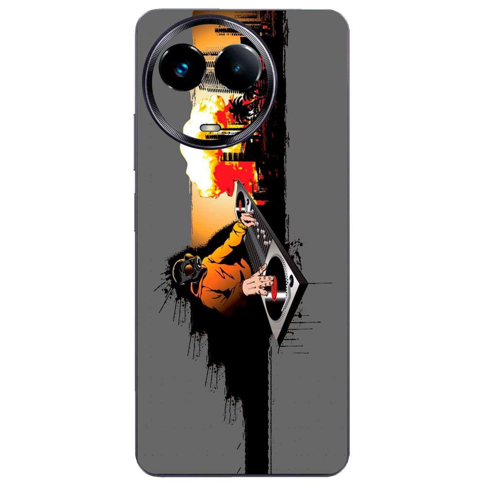 Capa Adesivo Skin264 Verso Para Realme 11X 5G